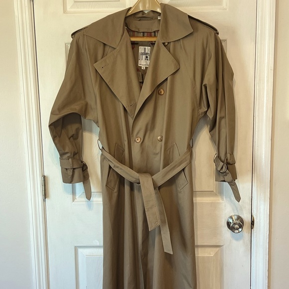 J. Gallery Jackets & Blazers - Ladies 1980s Retro Trench Coat Size 9/10